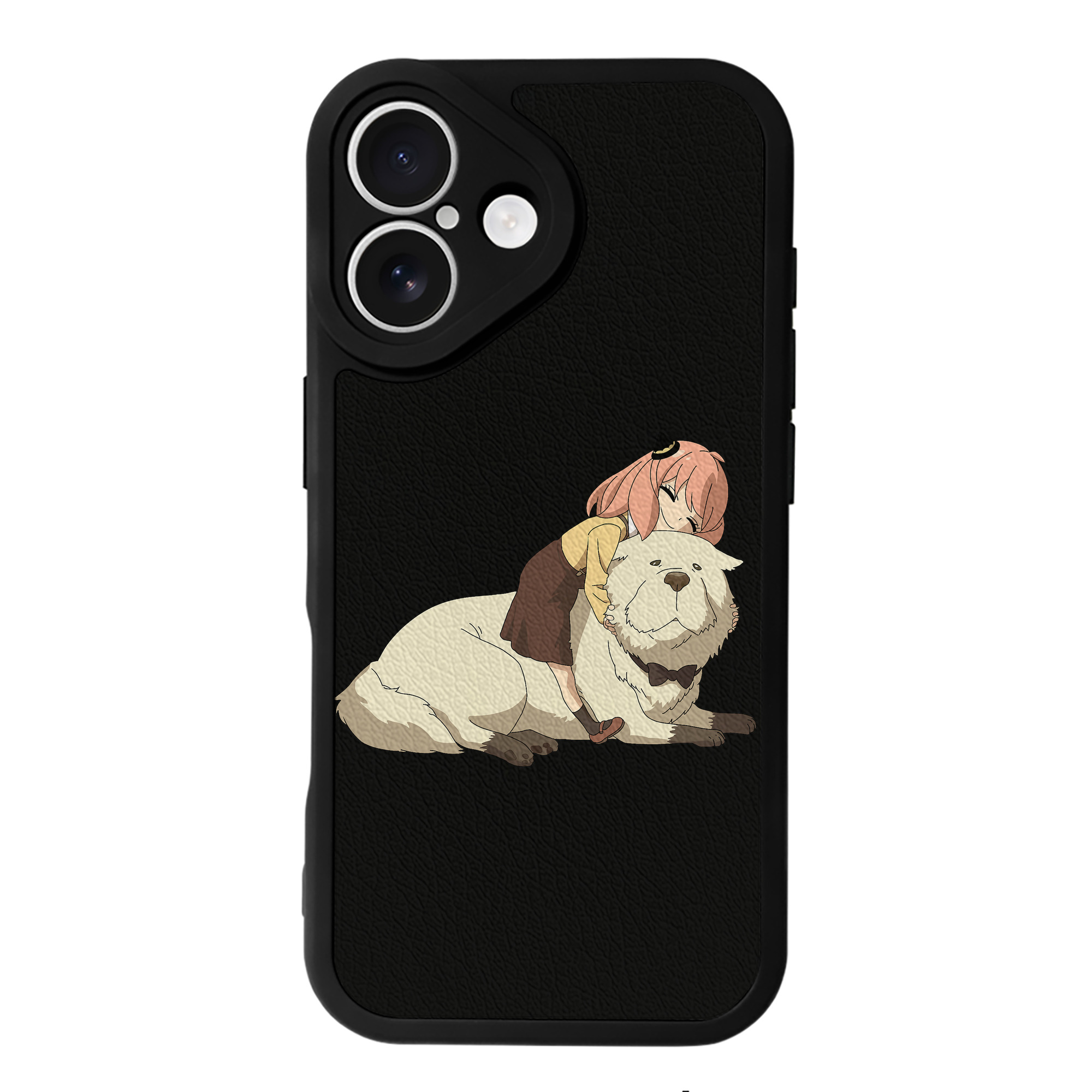 （画像用） SPY×FAMILY间谍家家酒 【iPhone 16シリーズ対応】シリコンスマホケース（レザー調） 材質：シリコン